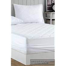 Formeya Adelya Microfiber Mattress Quilted Fitted Mattress Protector Mattress Protector Mattress (16 Sizes) (140 x 190)