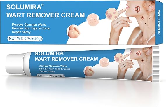 Wart & Skin Tag Remover Cream Fast Absorption Non-Greasy 20g