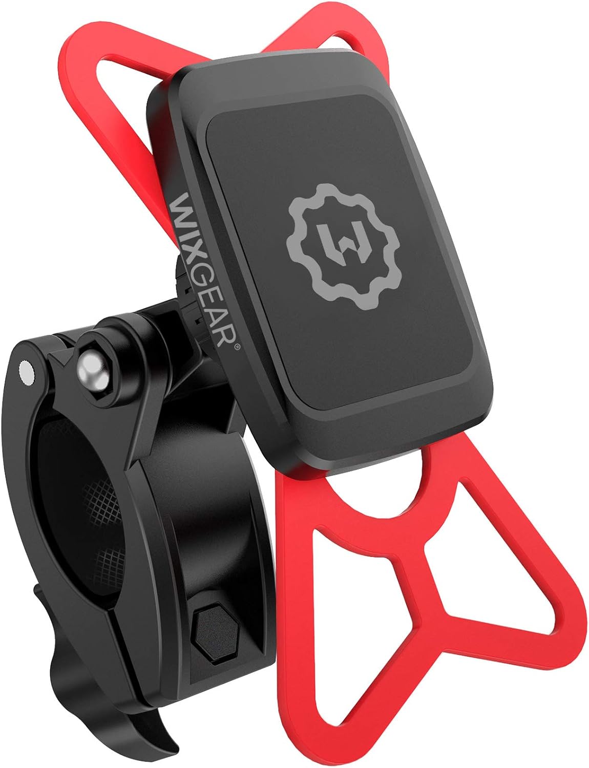 WizGear 汎用携帯電話ホルダー 磁石式 自転車&オートバイ ハンドル 携帯電話 GPS用 Fast Swift-Snap技術搭載