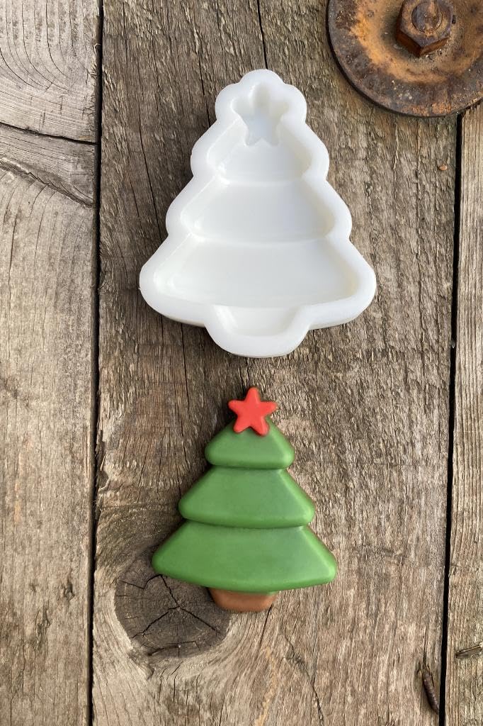 Rufus Concept Christmas Pine Tree Candle Mold Silicone