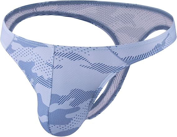 Summer Code Men's Thong G-String Underwear Micro Mesh Panties Soft Bikini