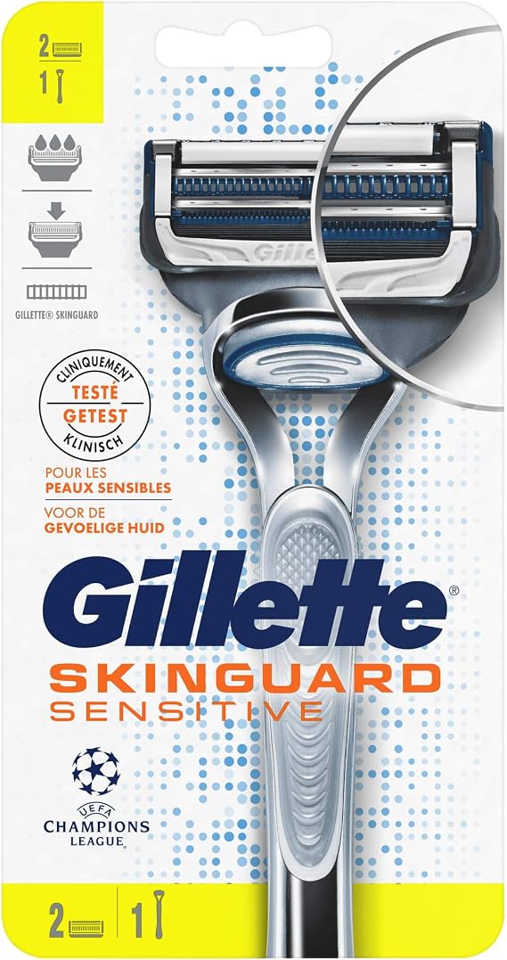 Gillette Skinguard Sensitive Tıraş Makinesi + Yedek Tıraş Bıçağı