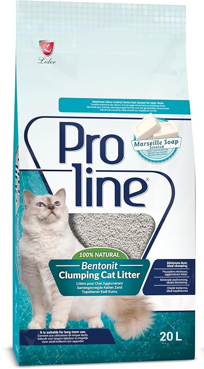 Proline Marsilya Sabunu Kokulu Kedi Kumu 20 L