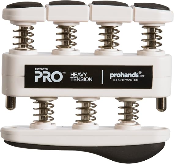Prohands Professional Hand Exerciser for Finger Exercisers (Grip Strengthening), Spring Loaded Finger Piston System, Isolates and Exercises Every Finger