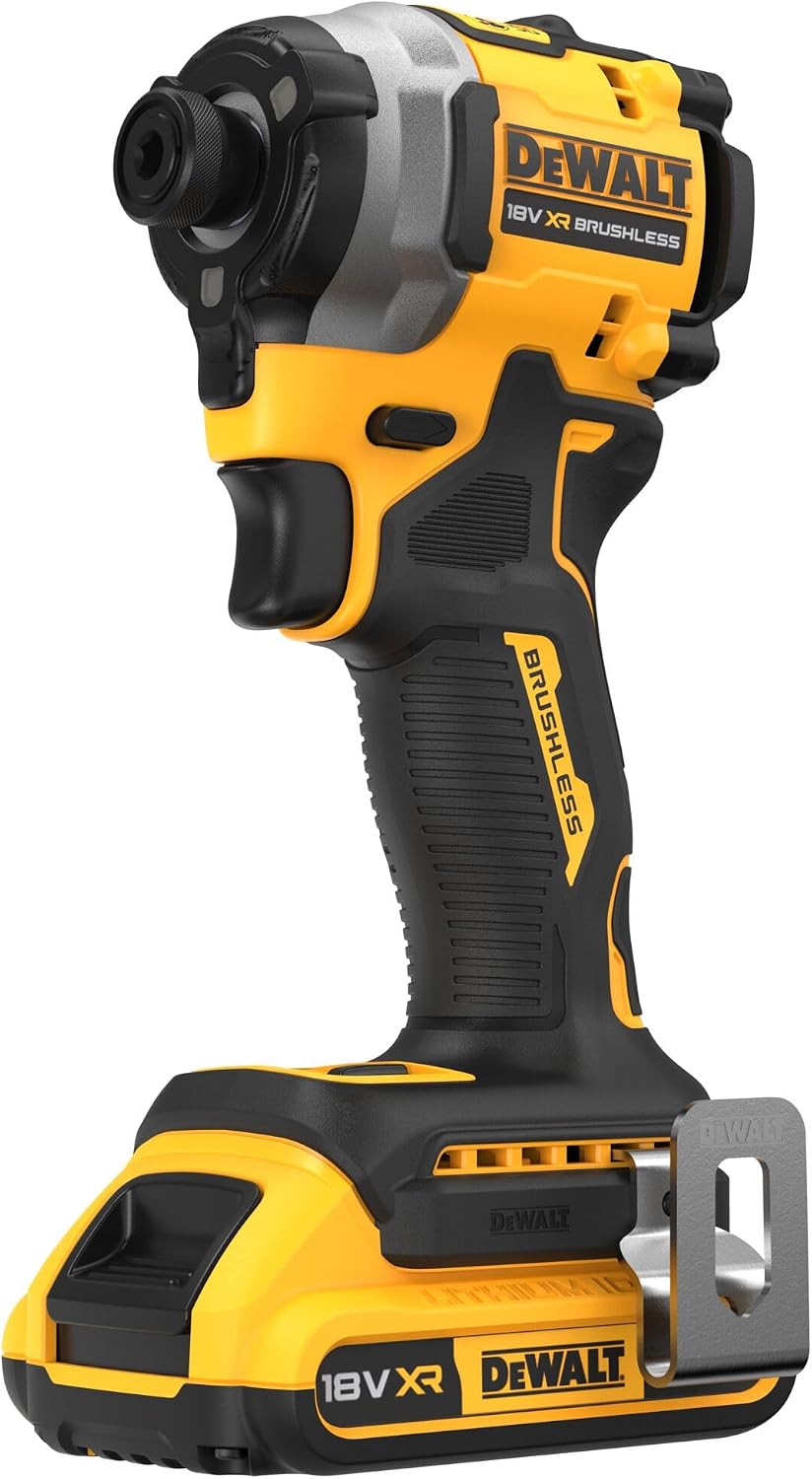Dewalt Dcf850d2t-qw 18v 2.0ah Li-ion Double Battery Professional Coal-free Impact Screwdriver