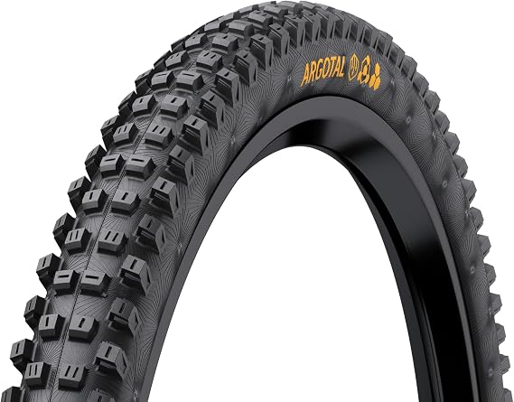 Continental - Continental 60-584 Argotal Enduro (27.5" x 2.40) Black Soft Foldable Skin Tire - 1 Piece