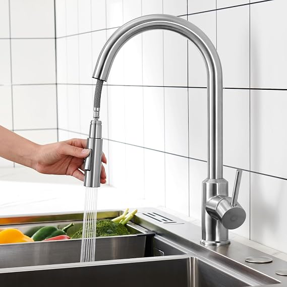 CECIPA Removable Kitchen Faucet with Shower