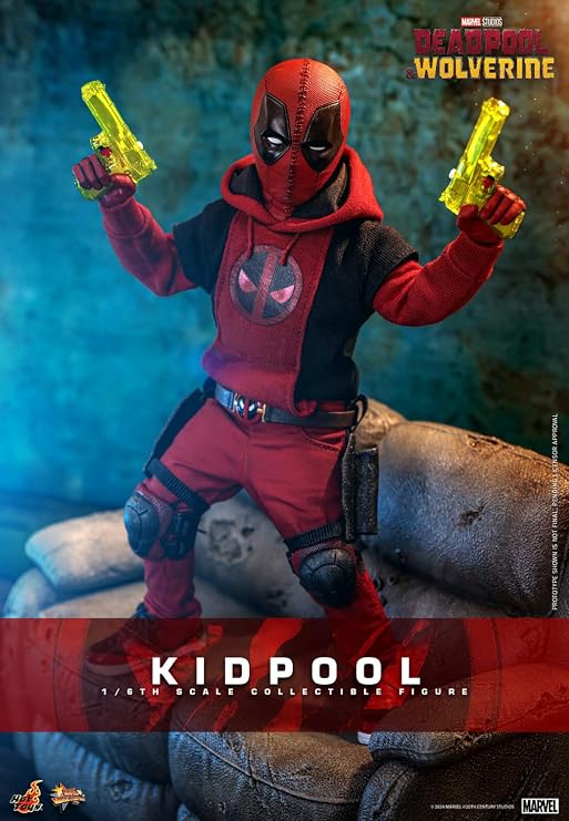 Hot Toys Marvel Comics Deadpool & Wolverine Kidpool 1/6 Scale Collectible Figure