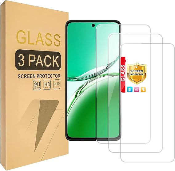 (3 Pack) Compatible with Alcatel V3 Pro Screen Protector Tempered Glass，Case Friendly [Anti Scratch] [Hardness 9H ][High definition]