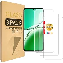 (3 Pack) Compatible with Tecno Pova 7 Pro 5G LJ8 Screen Protector Tempered Glass，Case Friendly [Anti Scratch] [Hardness 9H ][High definition]
