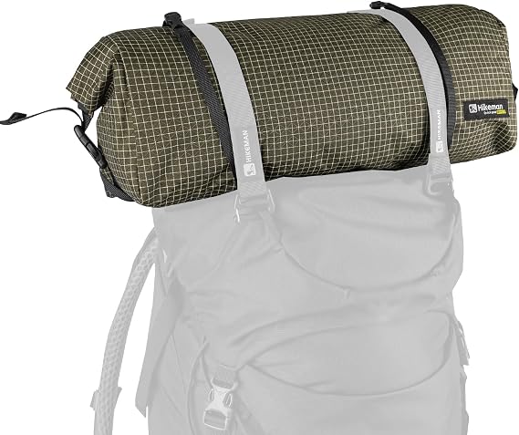 HIKEMAN Backpack Attachment Bag - Tactical Increment Molle Pouch,Large Capacity Backpack Extension Bag,Utility Pouches Sling Bag for Outdoor Travel Climbing Fishing Hiking Trekking Tools(Army Green)