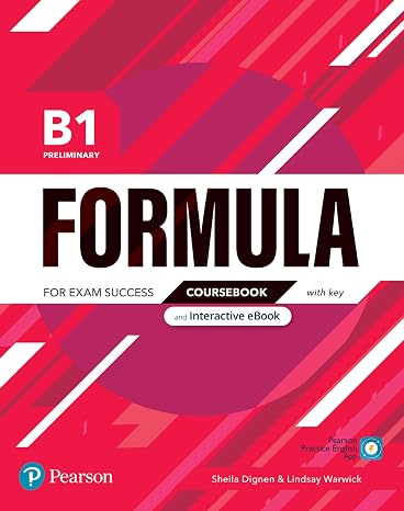 Formula B1 Preliminary Coursebook with key & eBook