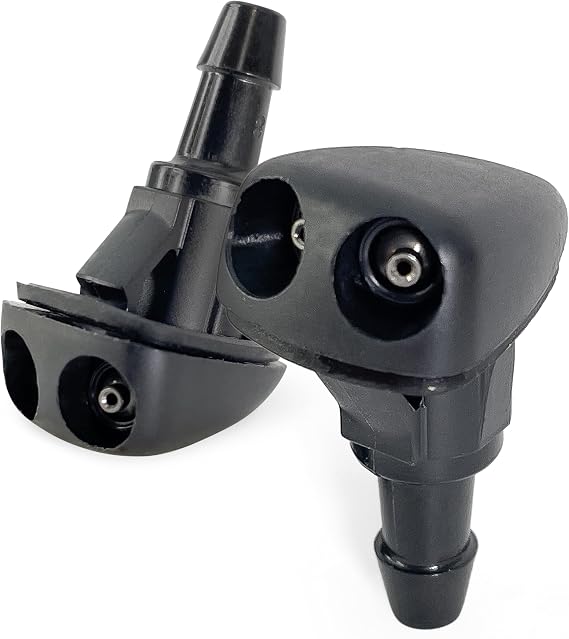 Click&Fit Windshield Washer Nozzles Compatible with Mitsubishi Outlander Sport 2011-2023, ASX 10-23, Space Star 2 13-23, L200 06-23 – Wiper Washer sprayers Replaces 8265A491 8265A492, Adjustable