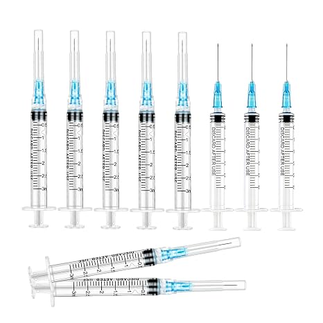 10 Pack 3ml Plastic Measuring Tool Multiple Uses Measuring Dispensing Supplies, Individually Packaged for Scientific Labs, Measurement, Dispensing, Watering, Refilling