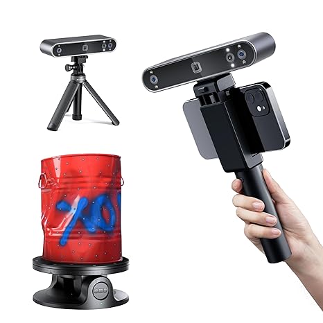 Revopoint POP 3 Plus 3D Scanner, 0.04mm Precision, 18 FPS, Advanced