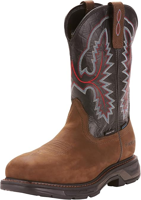 ARIAT Men's Workhog Xt Coil Wide Square Toe Carbon Toe Work Boot
