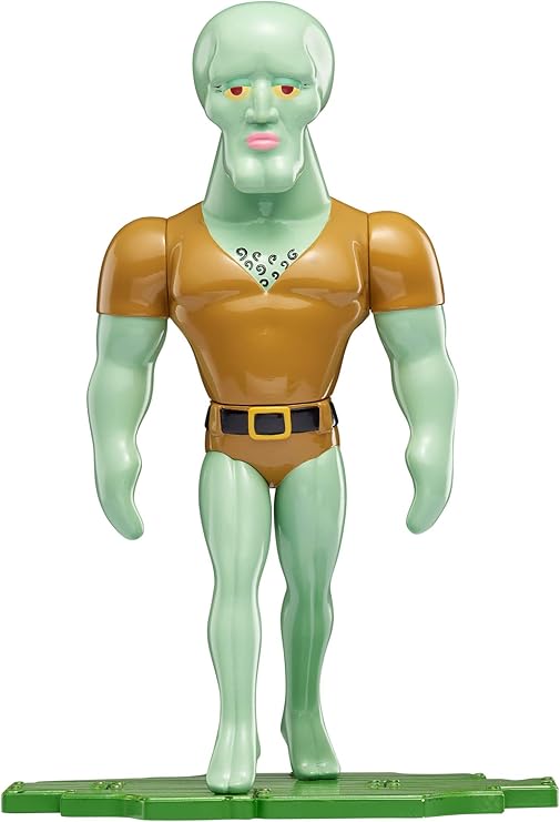 SpongeBob SquarePants, Masterpiece Memes, 8” Collectible Vinyl Figure, Handsome Squidward (Open Eyes)
