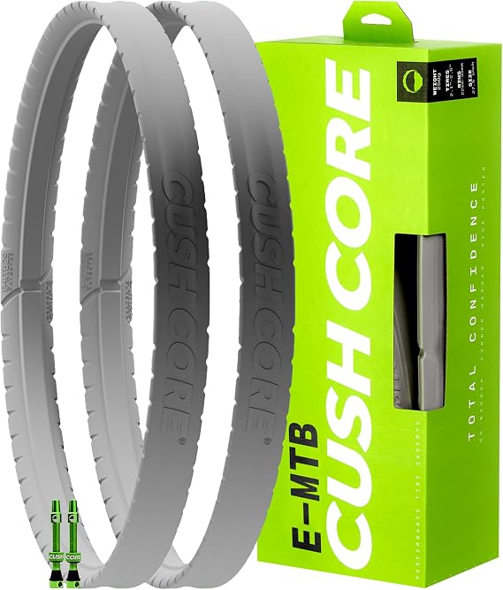 CushCore E-マウンテンバイクセット - 自転車タイヤインサート マウンテンライダー用 E-マウンテンバイク用にデザイン ライド品質の向上に役立ちます 2.3インチ~2.8インチのタイヤに対応 29インチ 2個パック