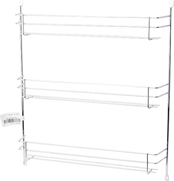 Ostmann 21 Chrome Spice Rack Empty Single Pack