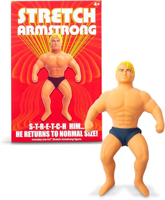Basic Fun Stretch Armstrong Retro Action Figure 15 cm