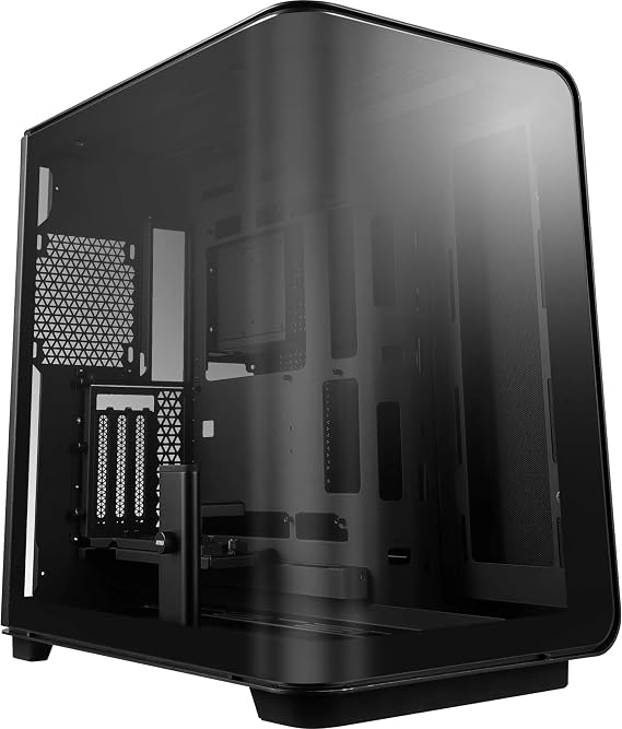 MSI MEG Maestro 700L PZ Mid-Tower Bilgisayar Kasası - E-ATX, Dikey GPU Tutucu ve PCIe 4.0 Yükseltici Kablo, GPU Tutucu, Tek Parça Alüminyum, 270° Kavisli Sertleştirilmiş Cam Panel, USB Tip C (20Gbps)