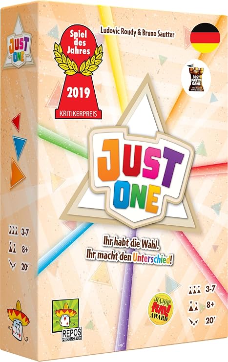 Just One - Basic Game - Card Game German Game of the Year 2019
