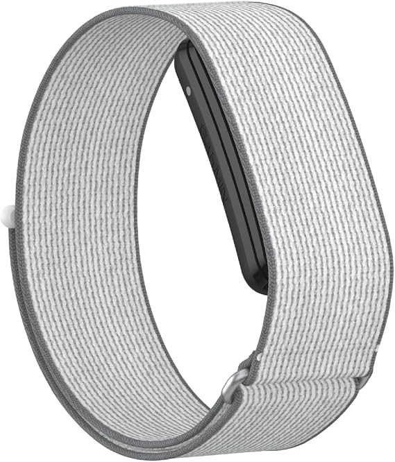 GIOPUEY Bicep Strap Compatible with Garmin CIRQA Smart Band, ankle/arm band Soft Nylon Adjustable Bicep [Unisex] - A-Grey