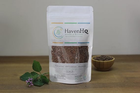 Organik Keten Tohum 100 gr | Haven Herbs & Blends