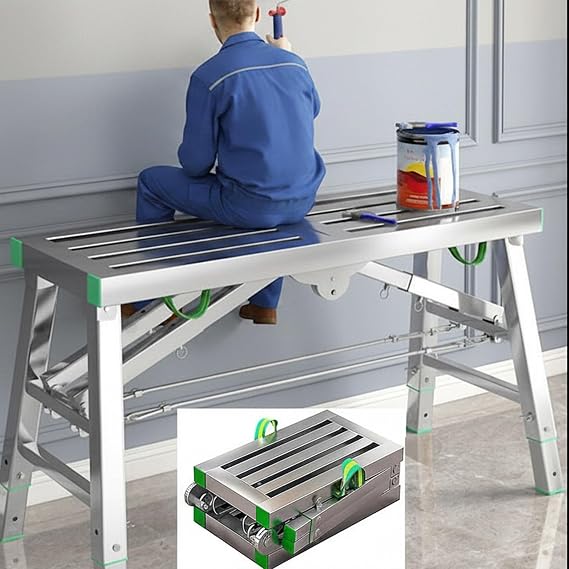 Folding Scaffolding Work Platform,Adjustable Height