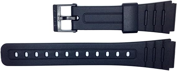 Casio Genuine Replacement Watch Strap/Band to fit F-91W, F-91WG, F-94WA, F-105W, F-106W | 71604002
