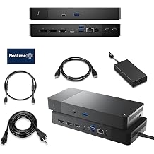 Dell Docking Station WD22TB4 180W Bundle Thunderbolt 4 Dell Performance Dock Station WD22TB4 with 240W Power Adapter + Neolume HDMI & DisplayPort Cable