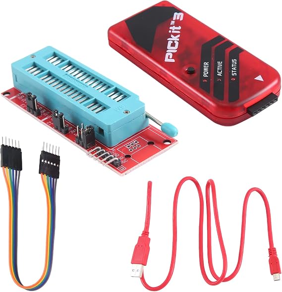 PICkit 3 Programmer Upgrade PIC Programming Kit ICD2 Simulator Microphone PICKIT3 Programming Adapter