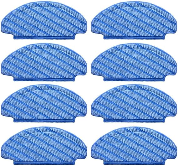 Washable Mop Pads for Ecovacs Deebot T8 N8 N10 Series, 8-Pack