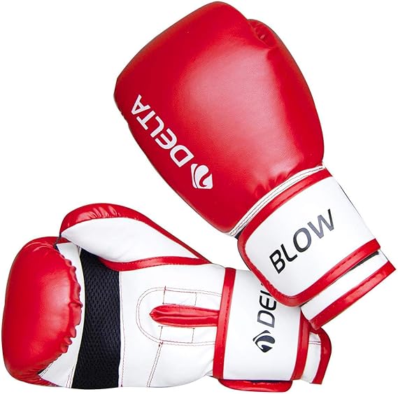 Delta Blow Dura-Strong Boks Eldiveni,Kırmızı,10 Oz