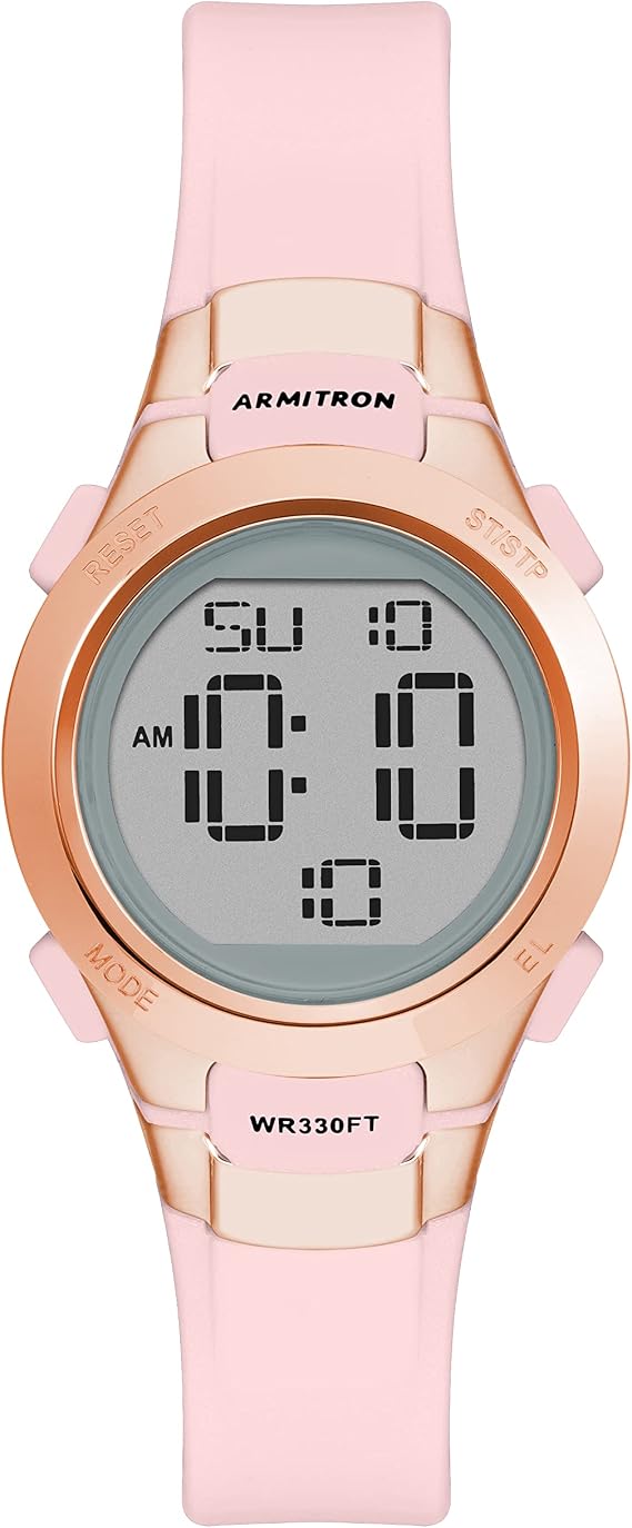 Armitron Sport Women's Digital Chronograph Resin Strap Watch