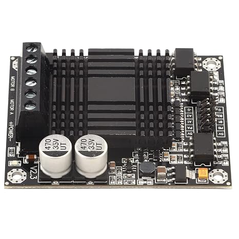 DC Motor Driver Module High Power Double Channel H Bridge 60A Motor Control Board for Robot Car Competitions