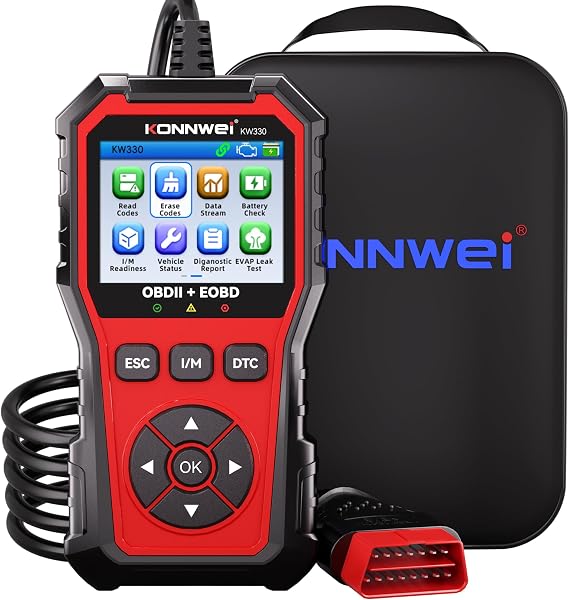 KONNWEI KW330 OBD2 Diagnostic Tool for All OBDII Cars with Bag