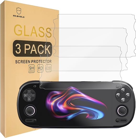 Mr.Shield 3-Pack Tempered Glass Screen Protector for Retroid Pocket 6