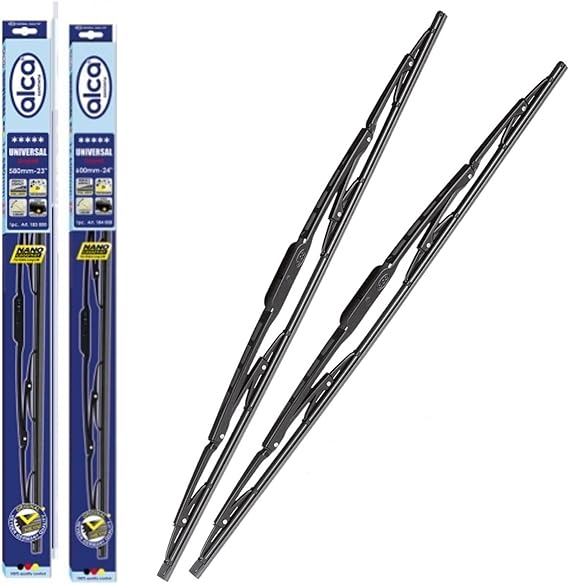 Alca Germany Universal Windscreen Wiper Blades 24"15" AU2415H Fits Honda Civic 2001-2005