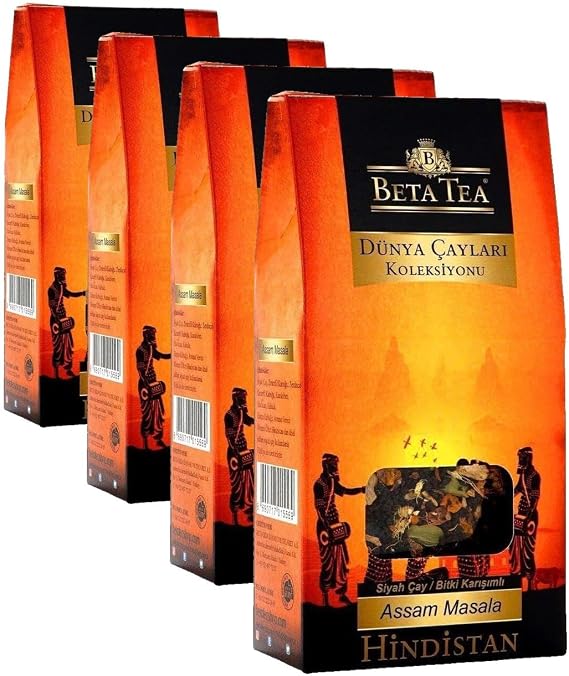 Beta Dünya Çayları Assam Masala Çayı 50 gr (4 paketi)