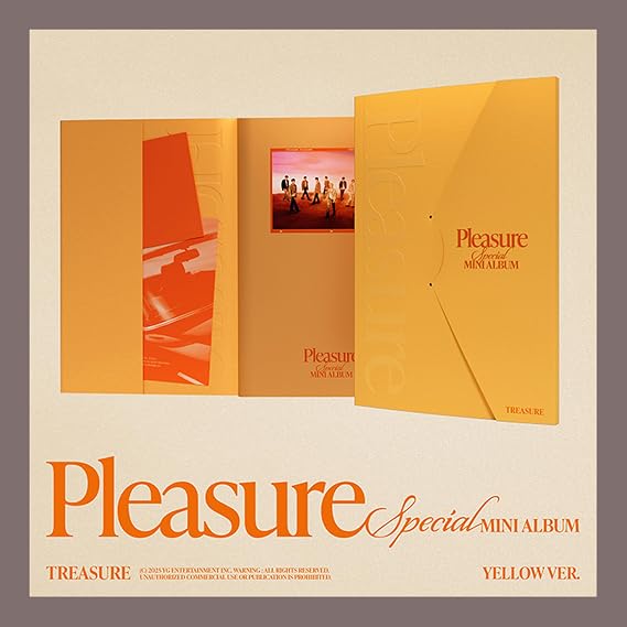 TREASURE PLEASURE スペシャルミニアルバムフォトブック-イエローVer.