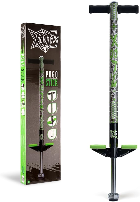 Xootz Industrial Pogo Stick for Kids, Exercise Bouncing Toy, Ages 5+
