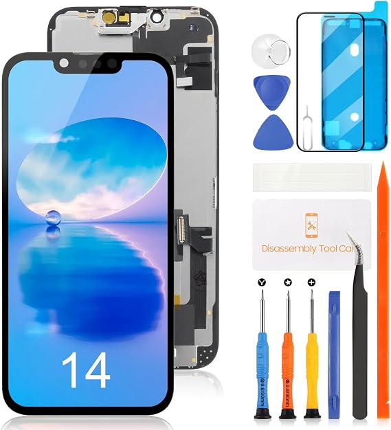 iPhone 14 OLED スクリーン 交換用 LCD デジタイザー センサー フレックス