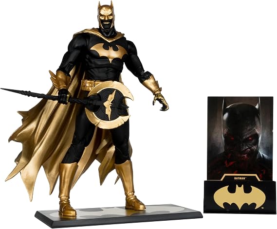 McFarlane DC Multiverse Batman (DC vs Vampires) Knightmare Edition Gold Label 7in Action Figure Toys