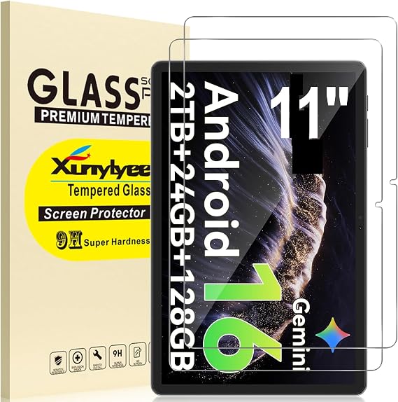 XunyLyee 11 Inch Screen Protector Android 16 15 Tablet for Tabwee T50