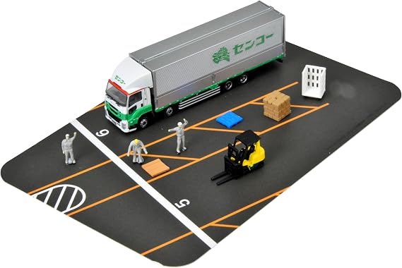 TOMYTECH 331322 The Truck Collection Tracolle Logistics Wing Van Set F Senko Diorama Supplies