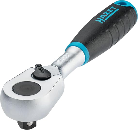 Hazet HiPer Feinzahn-Umschaltknarre 863HP 1/4 Zoll (63 mm) Vierkant
