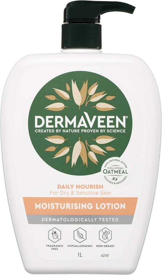 DermaVeen Daily Nourish Moisturising Lotion 1L