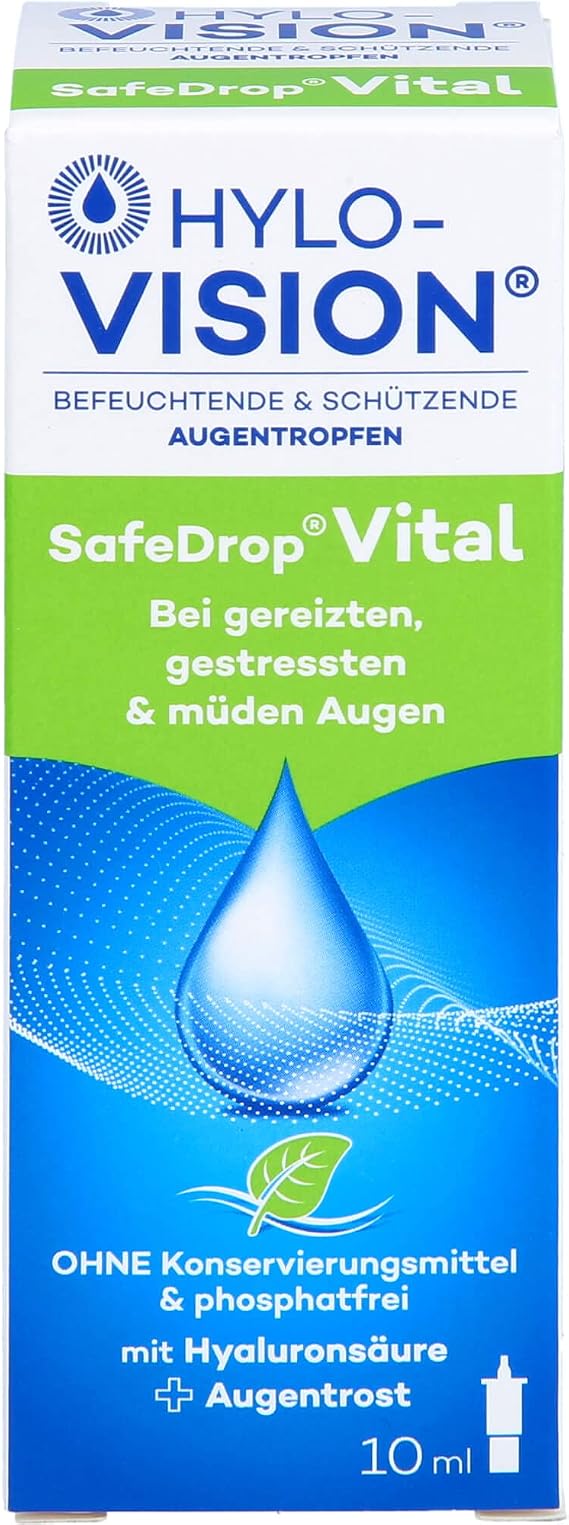 Hylo-Vision SafeDrop Vital Eye Drops 10ml