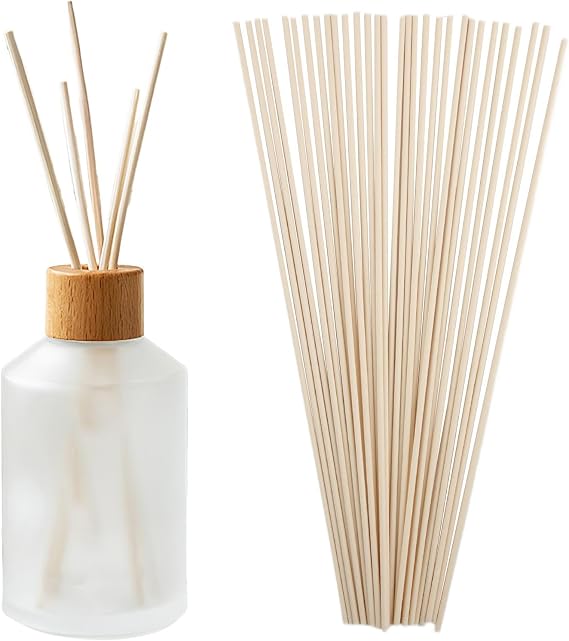 30PCS Extra Long Reed Diffuser Sticks 30cm Fibre Reed Thick Diffuser Sticks